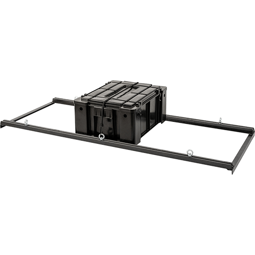 Ammo-Box-Rail-With-Ammo-Box Bushtech Wolf Box | Ammo Box Holder