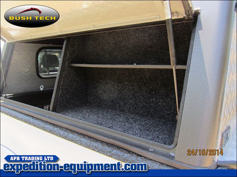 Ford_Ranger___Bu_56f138996f0f7.jpg Bushtech Carpeted Alu Cupboard - Ford Ranger - Image 1