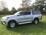 Toyota Hi-Lux Double Cab Canopy Solid Rear Door (2016 >) - Image 2