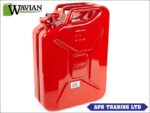 Jerry Can 20 Litre - Red, Green, Black & Yellow