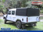 Land Rover Defender 130 Canopy (Black Chequer)