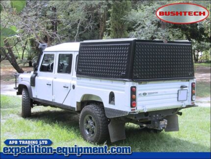 Land Rover Defender 130 Canopy (Black Chequer)
