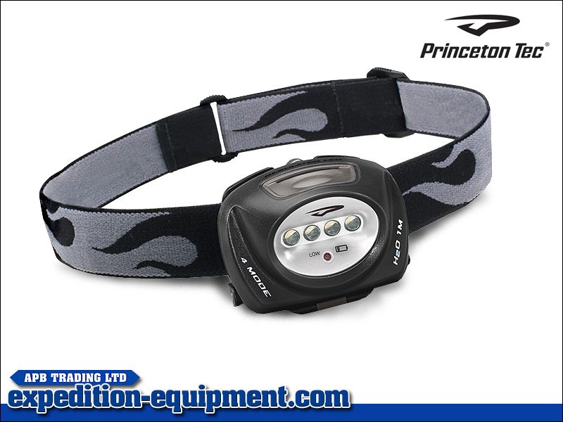 Princeton_Tec__Q_55deed3caaf45.jpg Princeton Tec 'Quad' Headtorch - Black - Image 1
