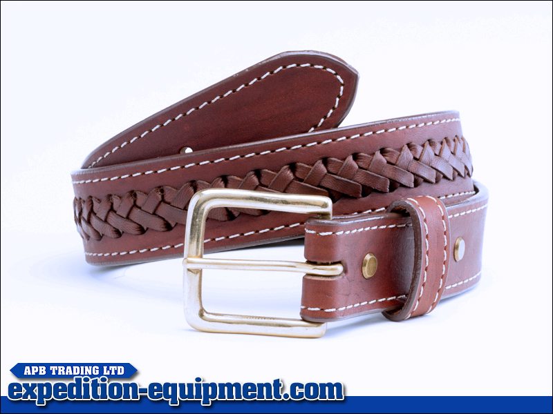 Red_Brown_Braide_5805ed6877eb9.jpg Red-Brown Braided Belt - 38" - Image 1
