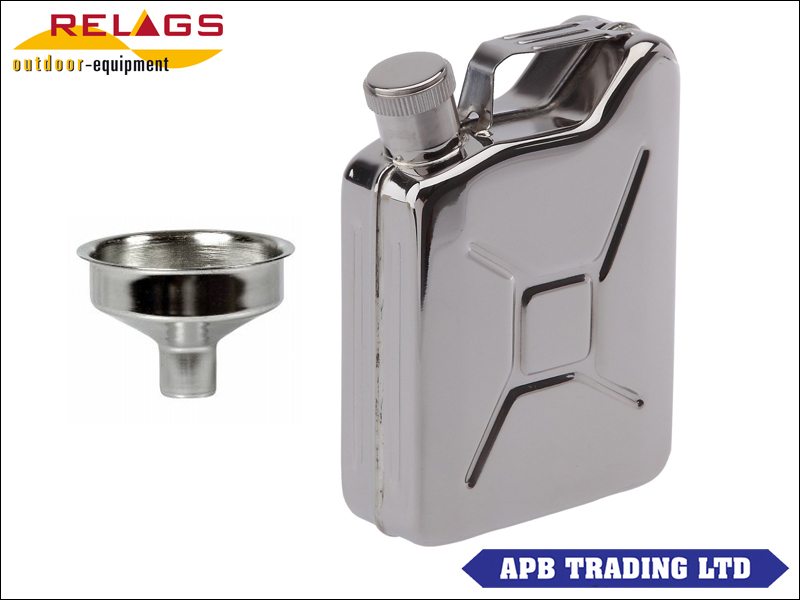 Relags__Canister_553f67b3b536c.jpg Relags Jerry Can Hip Flask and Funnel - Image 1