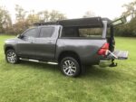 Toyota Hi-Lux Double Cab Canopy Solid Rear Door (2016 >) - Image 8