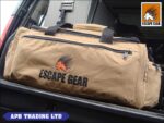 Escape Gear - 65L Canvas Overland Safari Travel Bag - Sand - Image 2