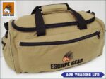 Escape Gear - 65L Canvas Overland Safari Travel Bag - Sand - Image 4