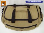 Escape Gear - 65L Canvas Overland Safari Travel Bag - Sand - Image 5