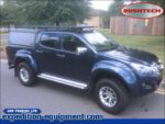 Isuzu D-Max Double Cab Canopy Solid Rear Door - Image 2