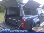 Isuzu D-Max Double Cab Canopy Solid Rear Door - Image 3