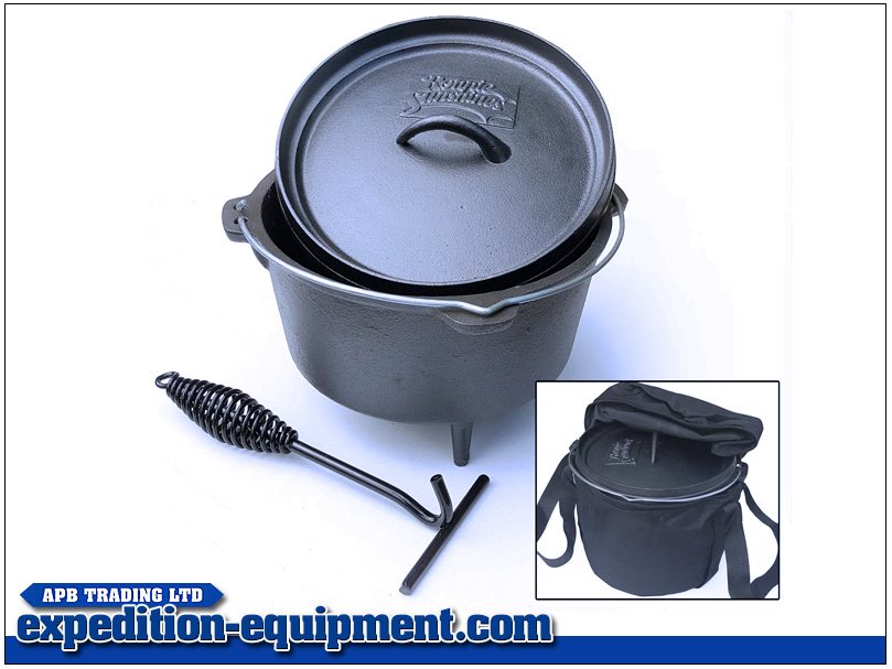 zz.jpg Dutch Oven - 8 Litre - Flat Bottom - Image 1